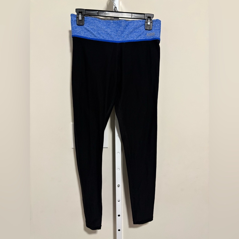 Victoria's Secret Black and Blue Leggings